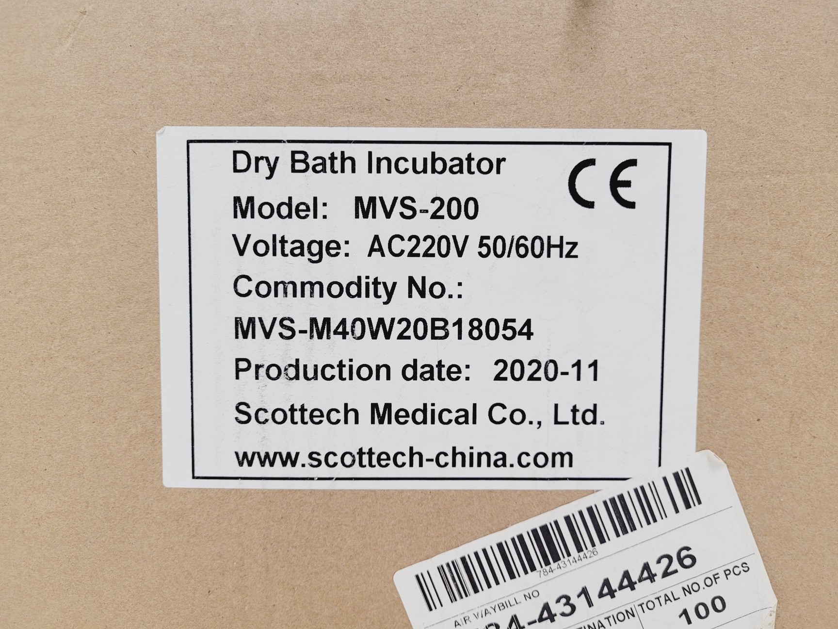 Image of Scottech Medical MVESURE MVS-200 Dry Block Heater