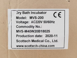 Thumbnail image of Scottech Medical MVESURE MVS-200 Dry Block Heater