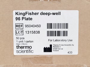 Thumbnail image of 3 x Boxes of Thermo Scientific KingFisher Deep-Well 96 Plate (50pcs)