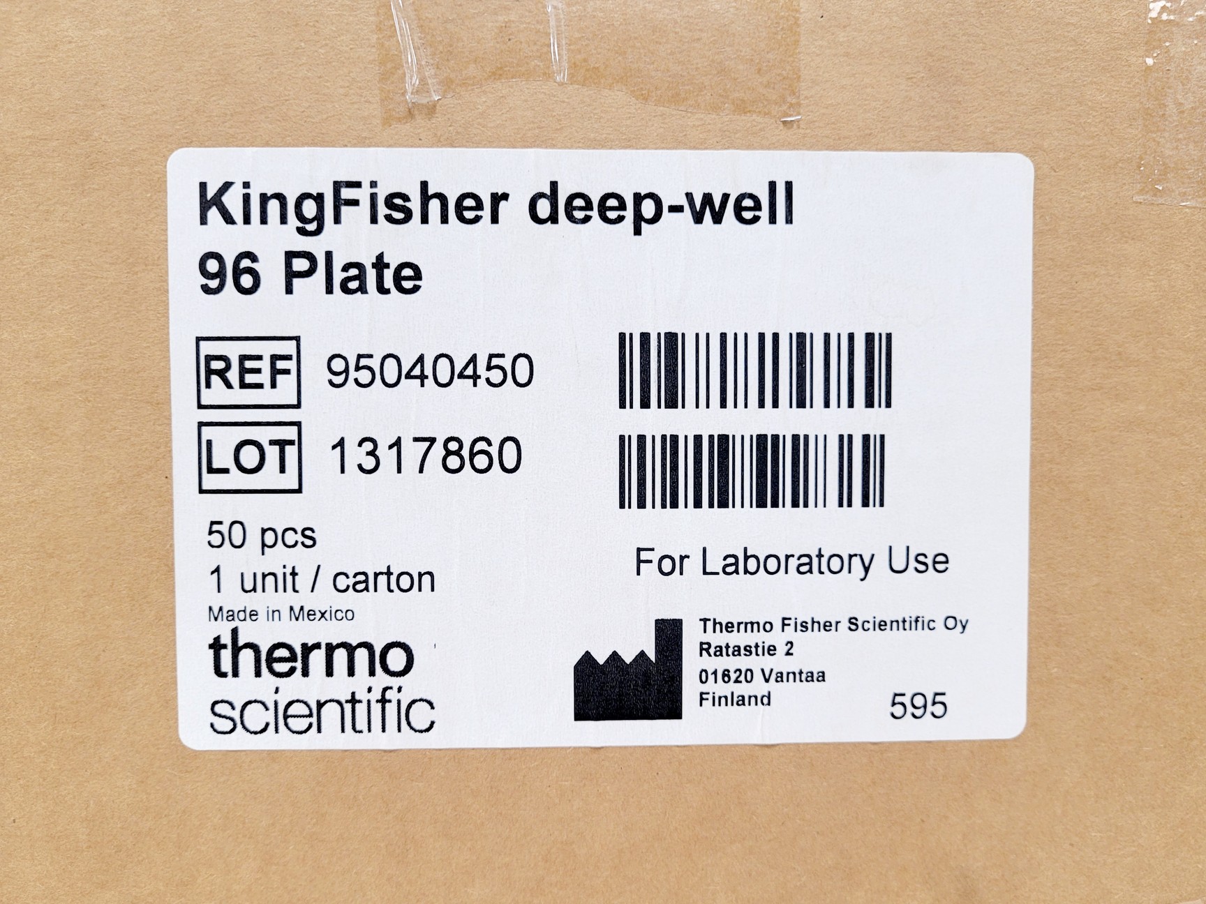 Image of 3 x Boxes of Thermo Scientific KingFisher Deep-Well 96 Plate (50pcs)