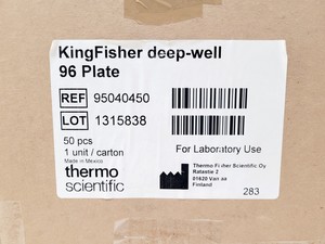 Thumbnail image of 3 x Boxes of Thermo Scientific KingFisher Deep-Well 96 Plate (50pcs)