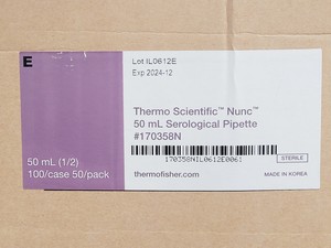 Thumbnail image of Job Lot of 950 x 50mL Thermo Scientific Serological Pipettes