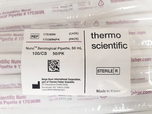 Thumbnail image of Job Lot of 950 x 50mL Thermo Scientific Serological Pipettes