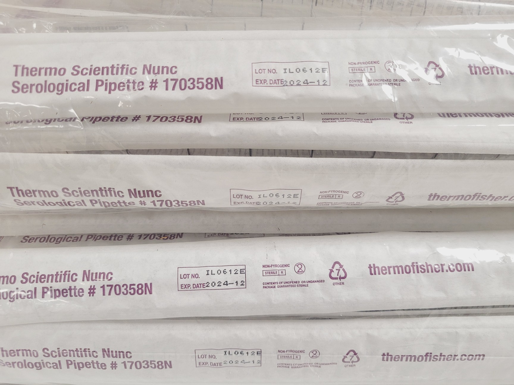 Image of Job Lot of 950 x 50mL Thermo Scientific Serological Pipettes