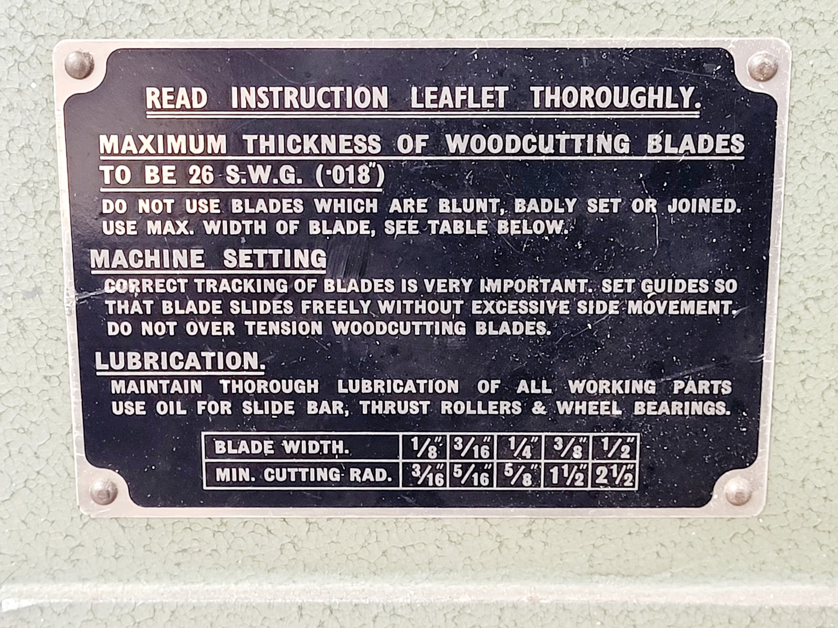 Image of Startrite BSO 3-Phase Vertical Bandsaw