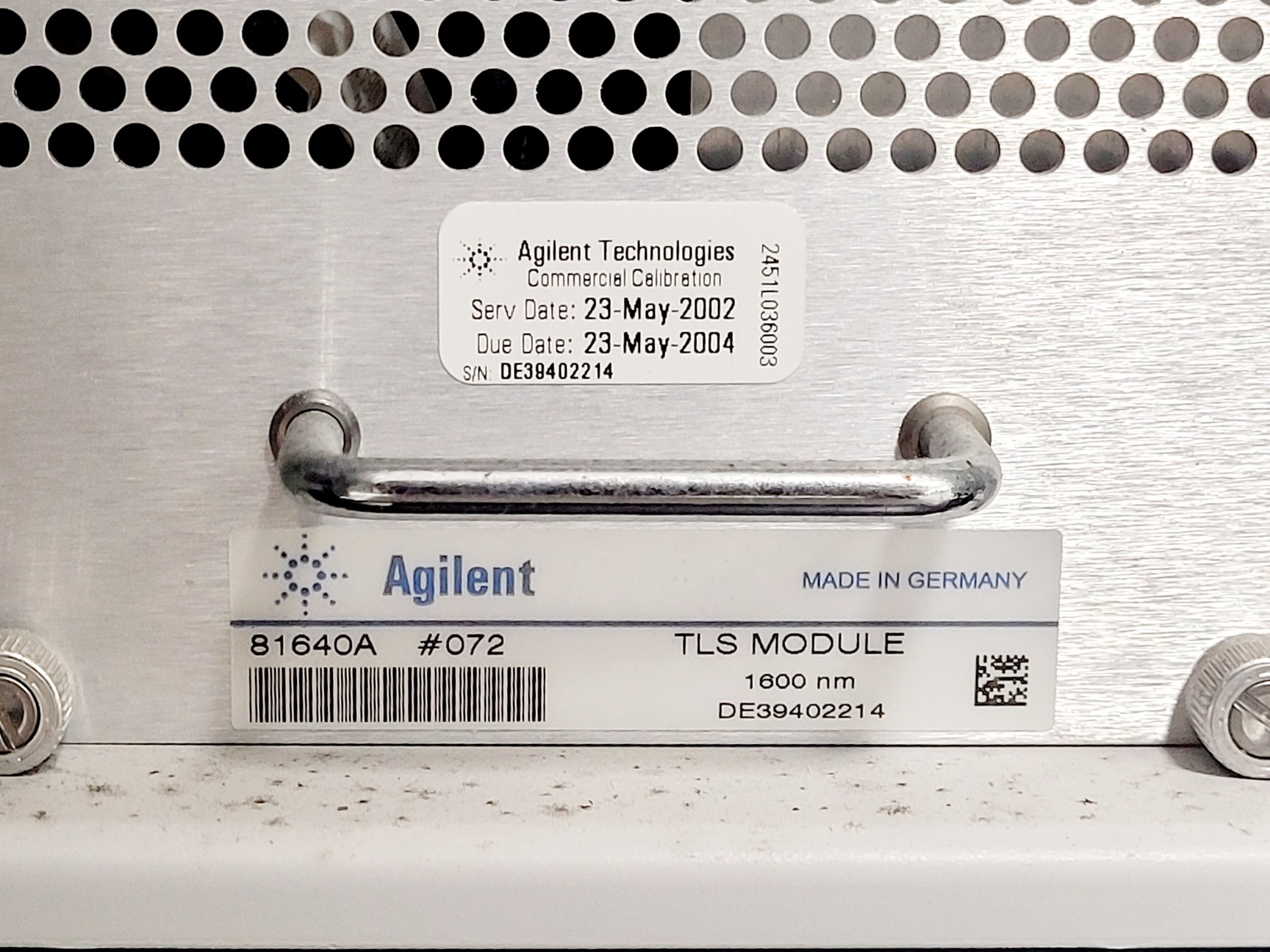 Image of Agilent 83453A High-Resolution Spectrometer System Lab