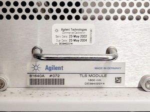 Thumbnail image of Agilent 83453A High-Resolution Spectrometer System Lab