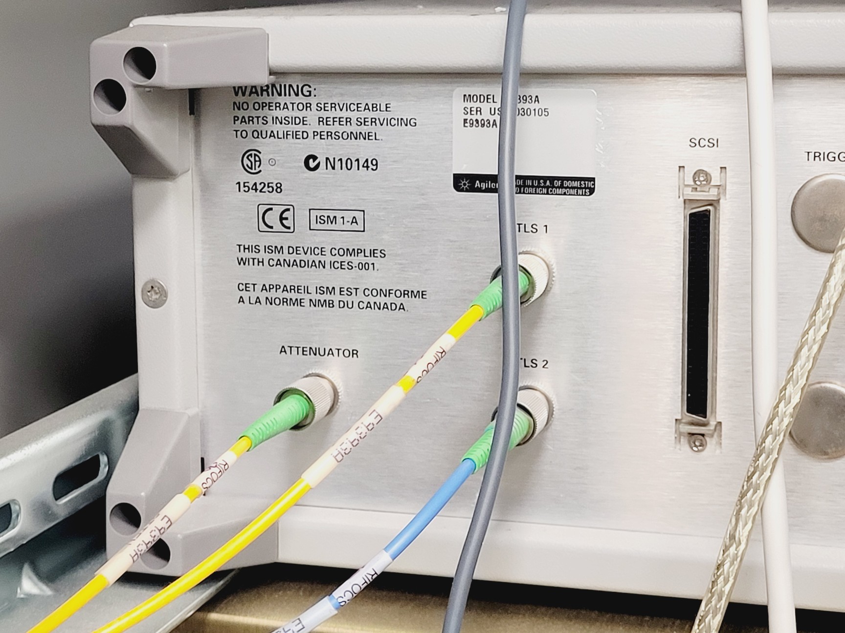 Image of Agilent 83453A High-Resolution Spectrometer System Lab