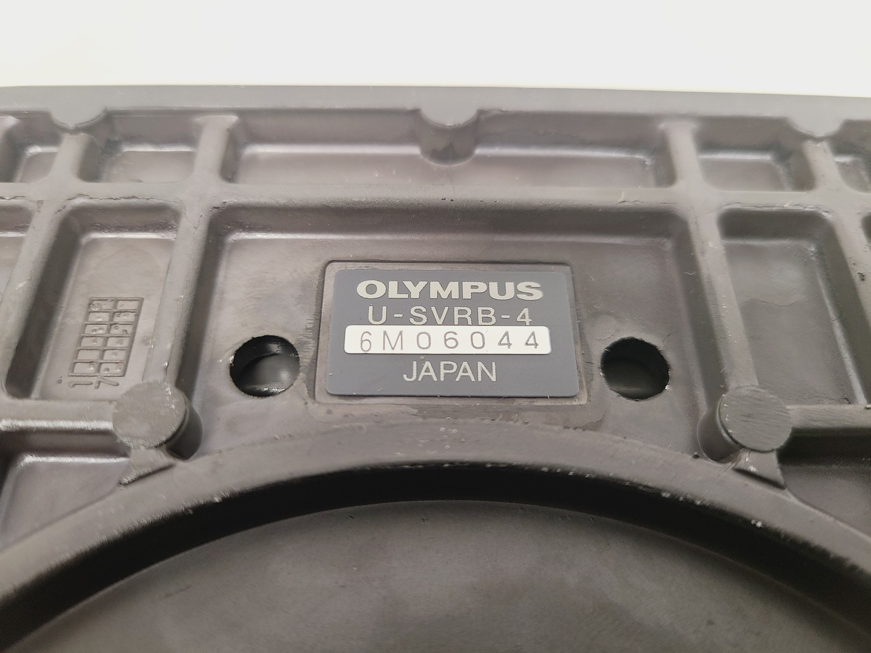 Image of Olympus U-SVRB-4 Mechanical Stage with U-HLDT-4 Slide Holder