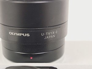 Thumbnail image of Olympus U-TR30-2 Trinocular Camera Port Microscope Head w/ U-TV1X-2 & U-CMAD3