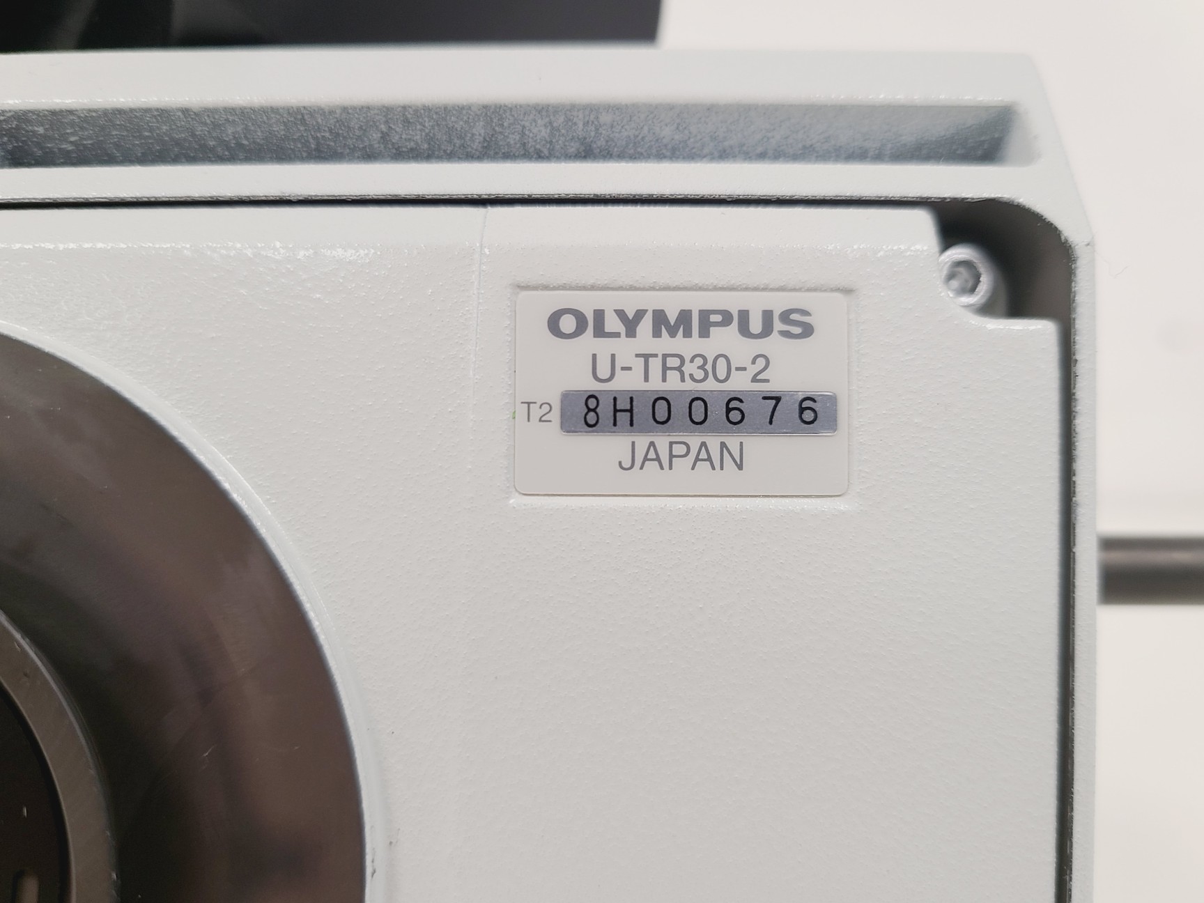 Image of Olympus U-TR30-2 Trinocular Camera Port Microscope Head w/ U-TV1X-2 & U-CMAD3