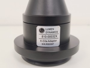 Thumbnail image of X-Cite 120 w/ Exfo Light Pipe & X-Cite Lumen Dynamics 810-00032X X-Cite Adapter