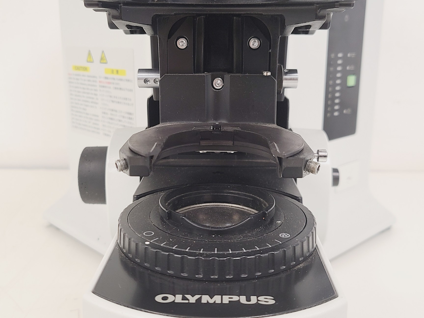 Image of Olympus BX61TRF Inverted Microscope Body with U-LH100L-3 Lamp 