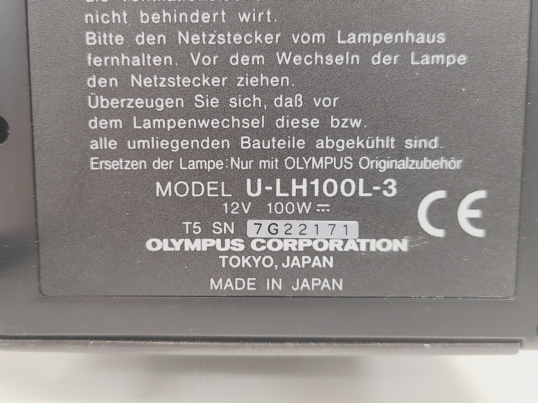 Image of Olympus BX61TRF Inverted Microscope Body with U-LH100L-3 Lamp 