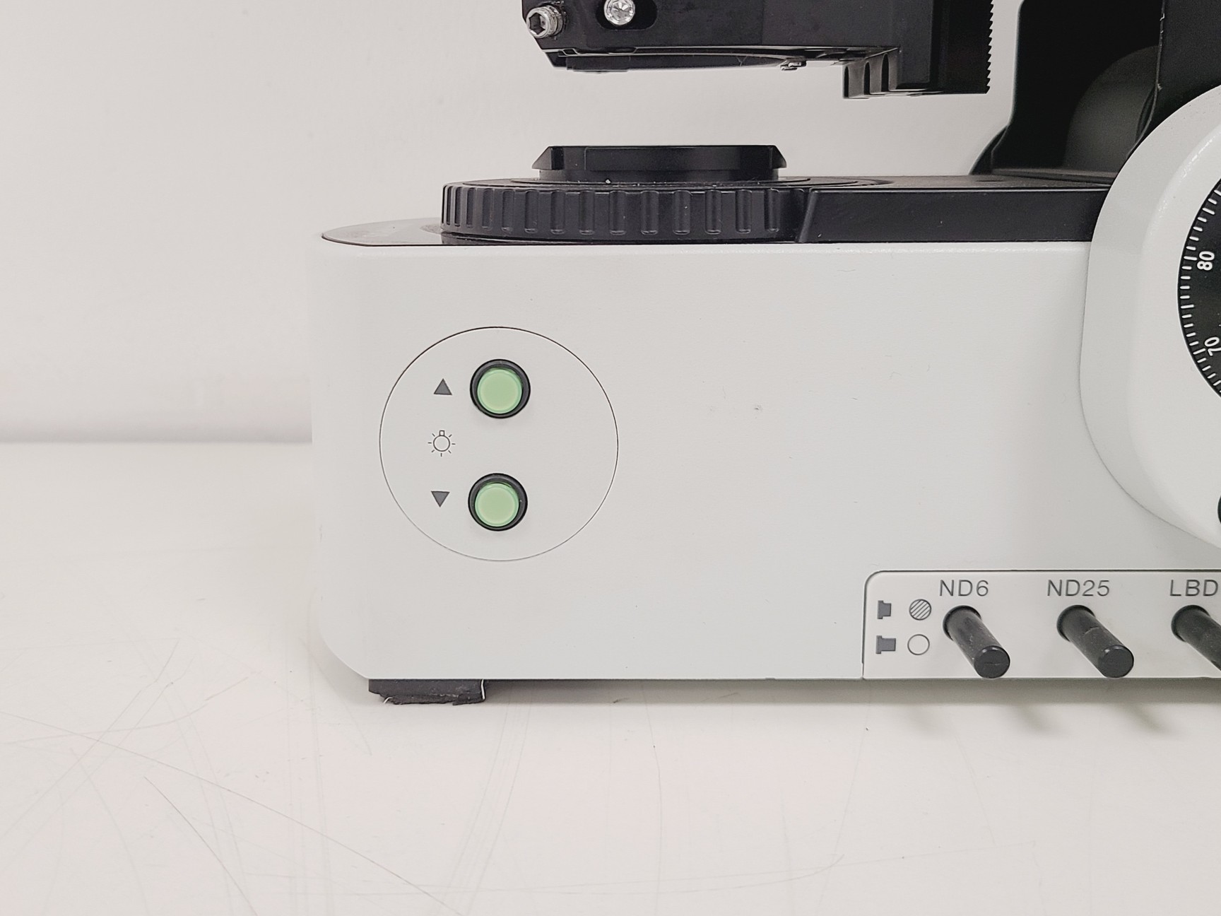 Image of Olympus BX61TRF Inverted Microscope Body with U-LH100L-3 Lamp 