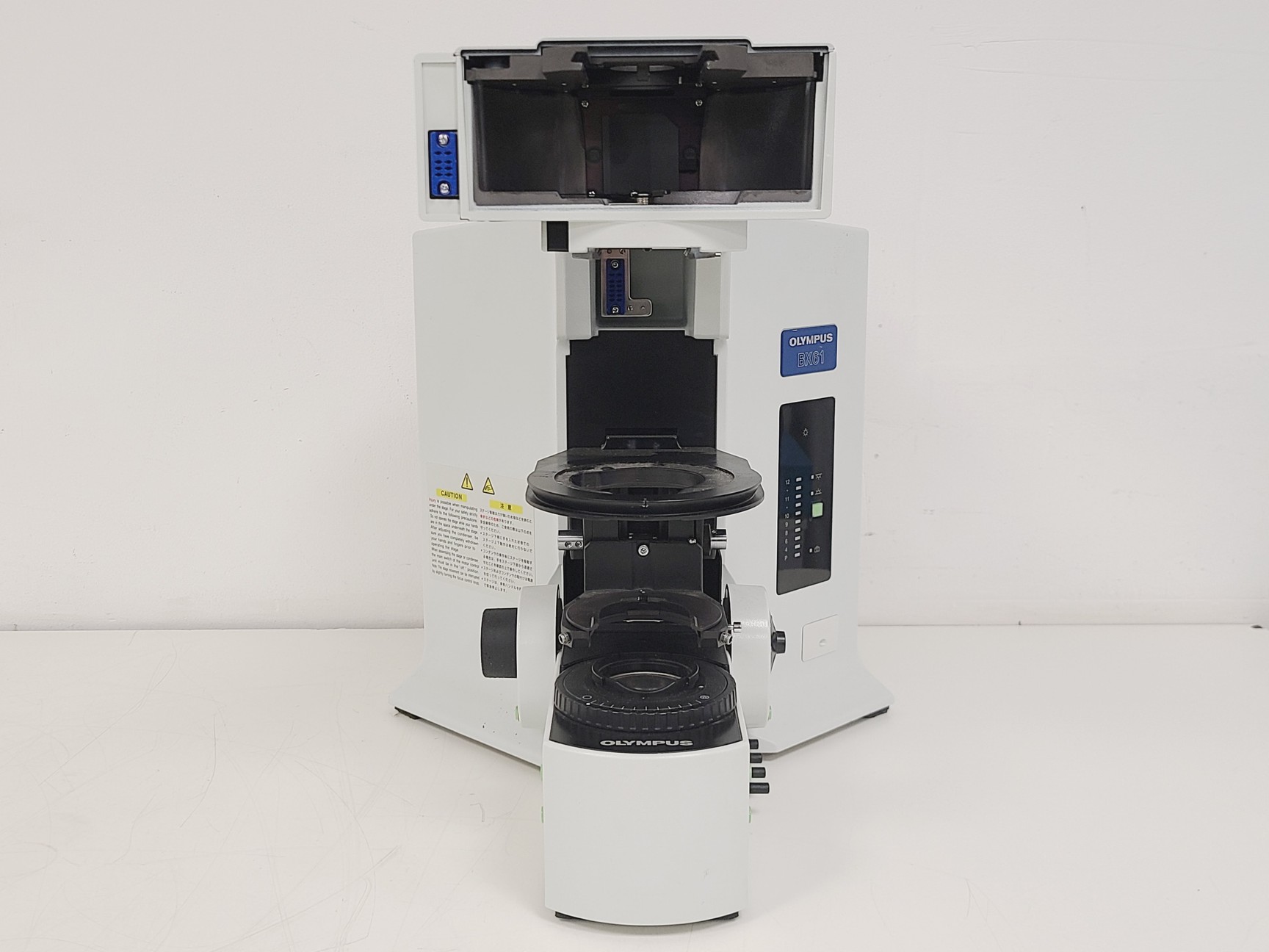 Image of Olympus BX61TRF Inverted Microscope Body with U-LH100L-3 Lamp 