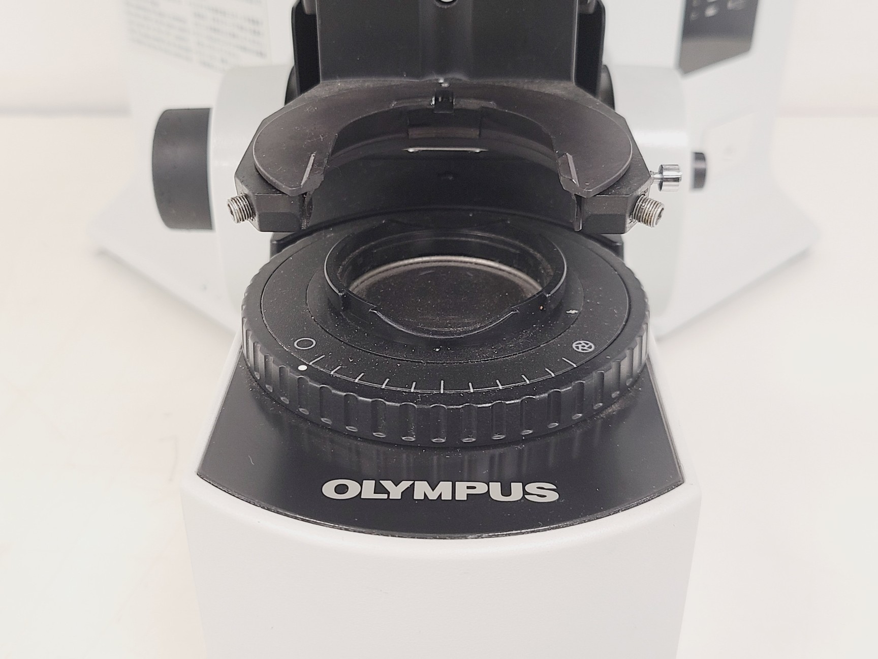 Image of Olympus BX61TRF Inverted Microscope Body with U-LH100L-3 Lamp 