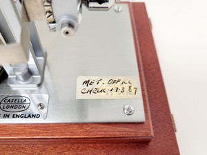 Thumbnail image of Casella London Antique Barograph in Polished Mahogany Case w/ 3 x Chart Papers