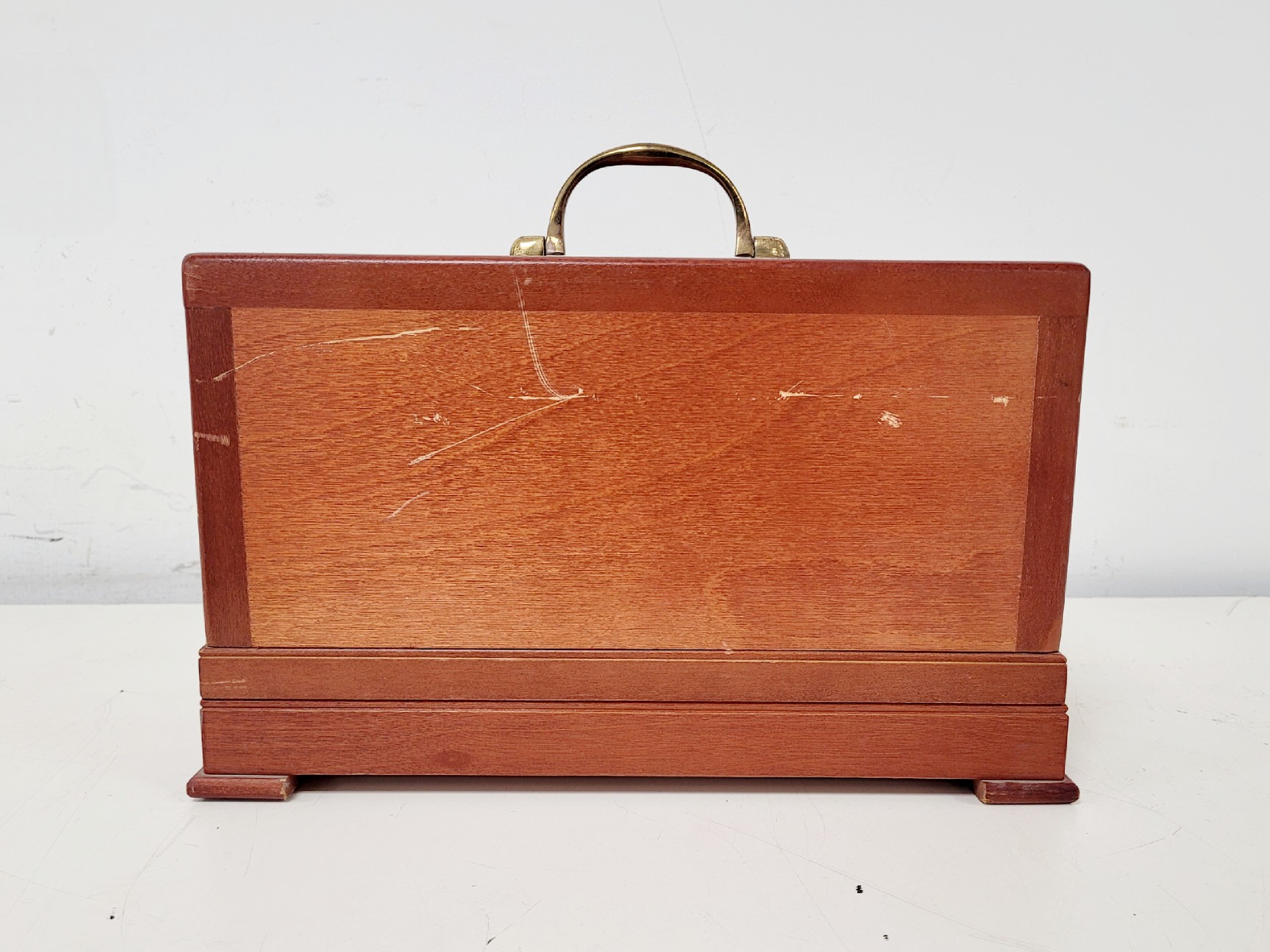 Image of Casella London Antique Barograph in Polished Mahogany Case w/ 3 x Chart Papers