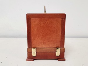 Thumbnail image of Casella London Antique Barograph in Polished Mahogany Case w/ 3 x Chart Papers