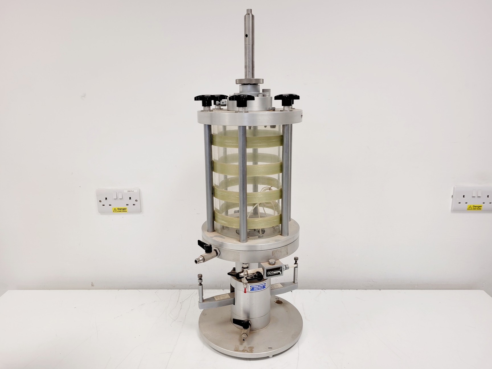 Image of 2 x Wykeham Farrance Triaxial Cells Model 12405A03 and 11001