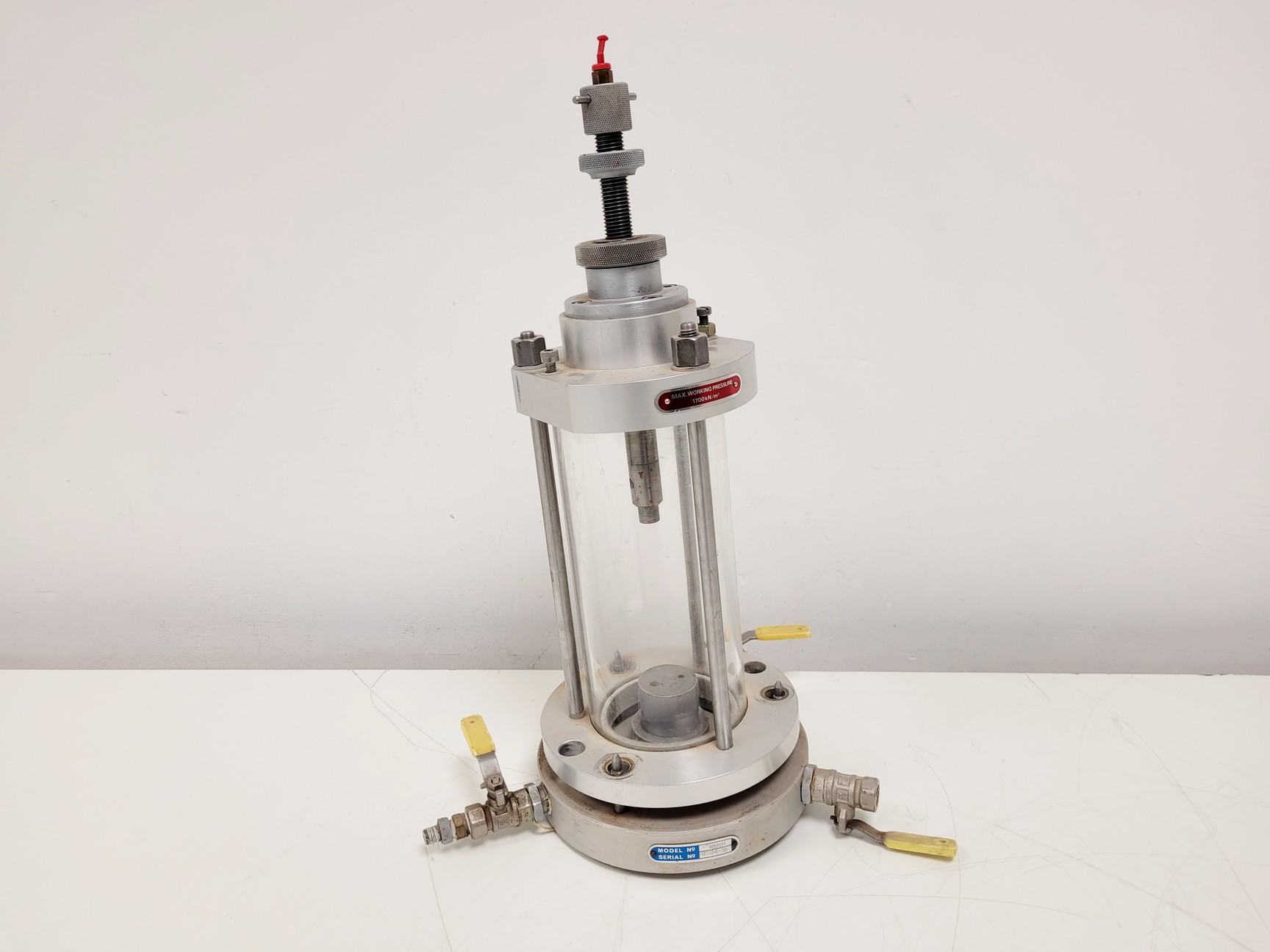 Image of Wykeham Farrance / GDS Triaxial Soil Testing Cell & Pressure Apparatus