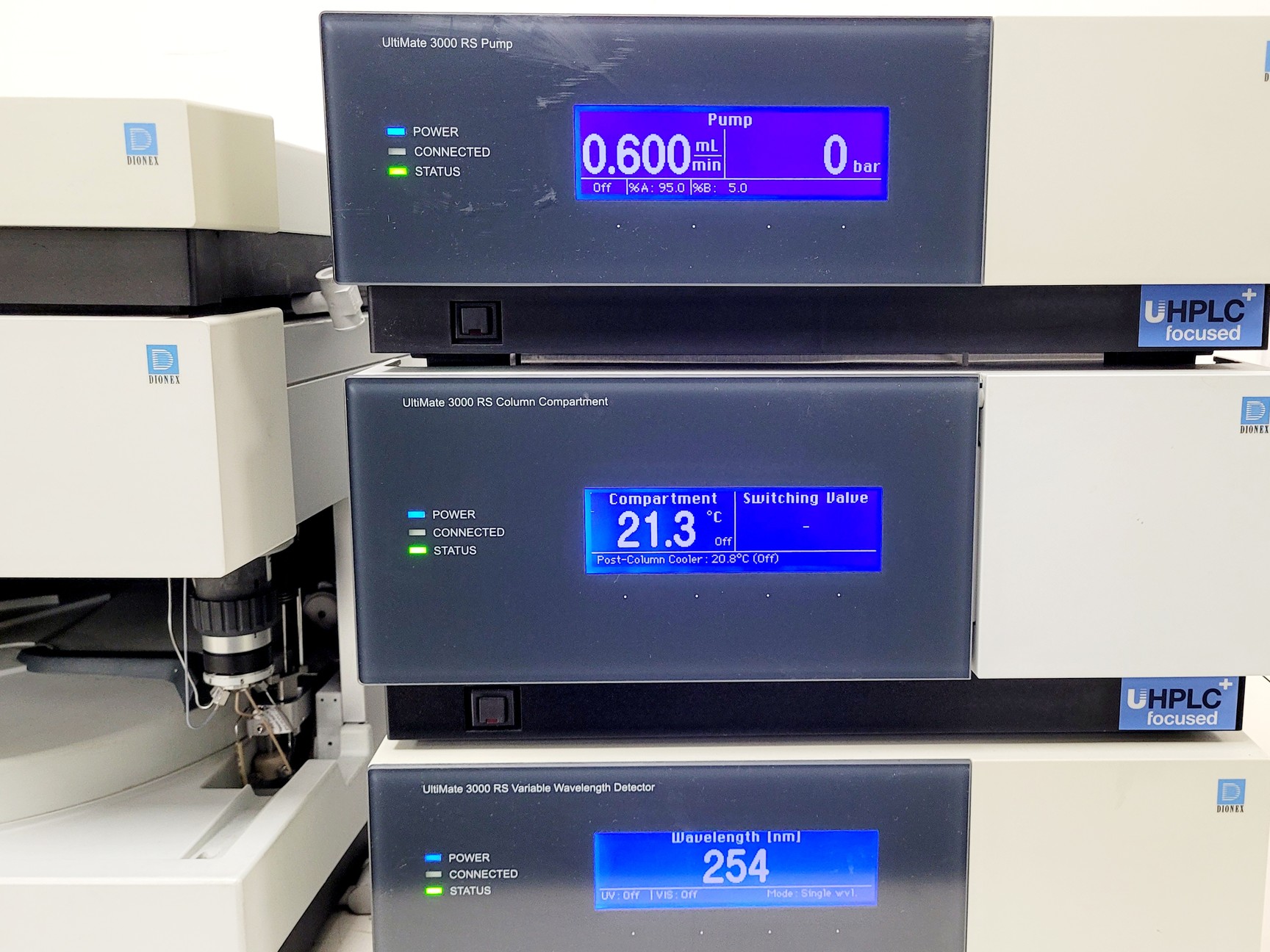 Image of Dionex LC System w/ SRD-3200, HPG-3200RS, TCC-3000RS, VWD-3400RS & WPS-3000TRS