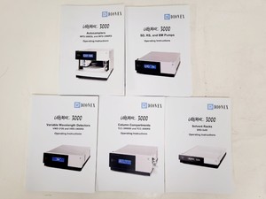 Thumbnail image of Dionex LC System w/ SRD-3200, HPG-3200RS, TCC-3000RS, VWD-3400RS & WPS-3000TRS
