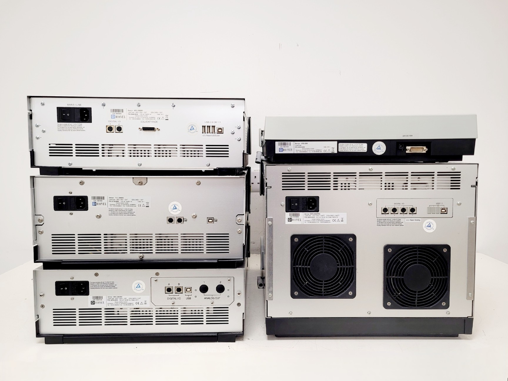 Image of Dionex LC System w/ SRD-3200, HPG-3200RS, TCC-3000RS, VWD-3400RS & WPS-3000TRS