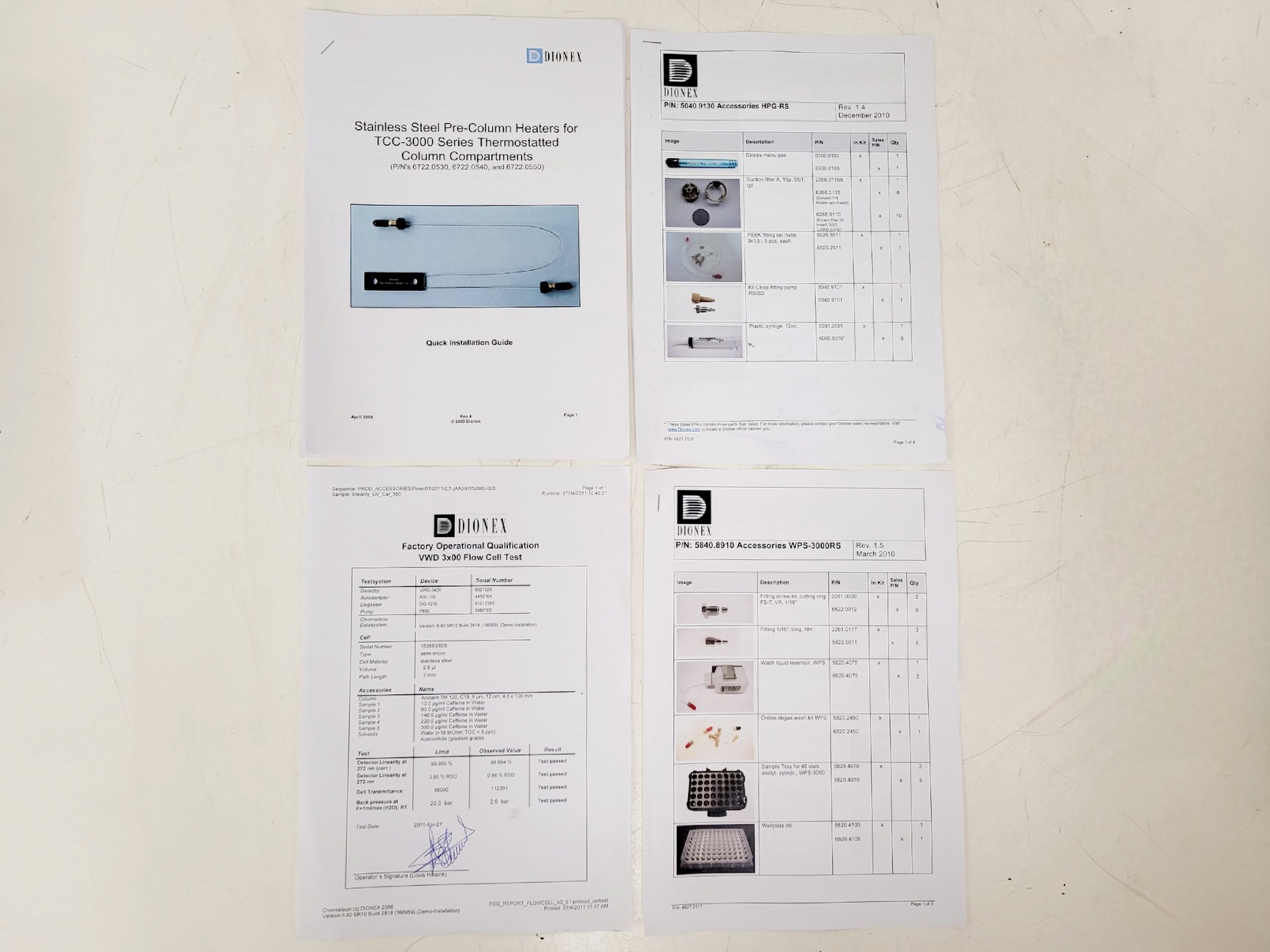Image of Dionex LC System w/ SRD-3200, HPG-3200RS, TCC-3000RS, VWD-3400RS & WPS-3000TRS