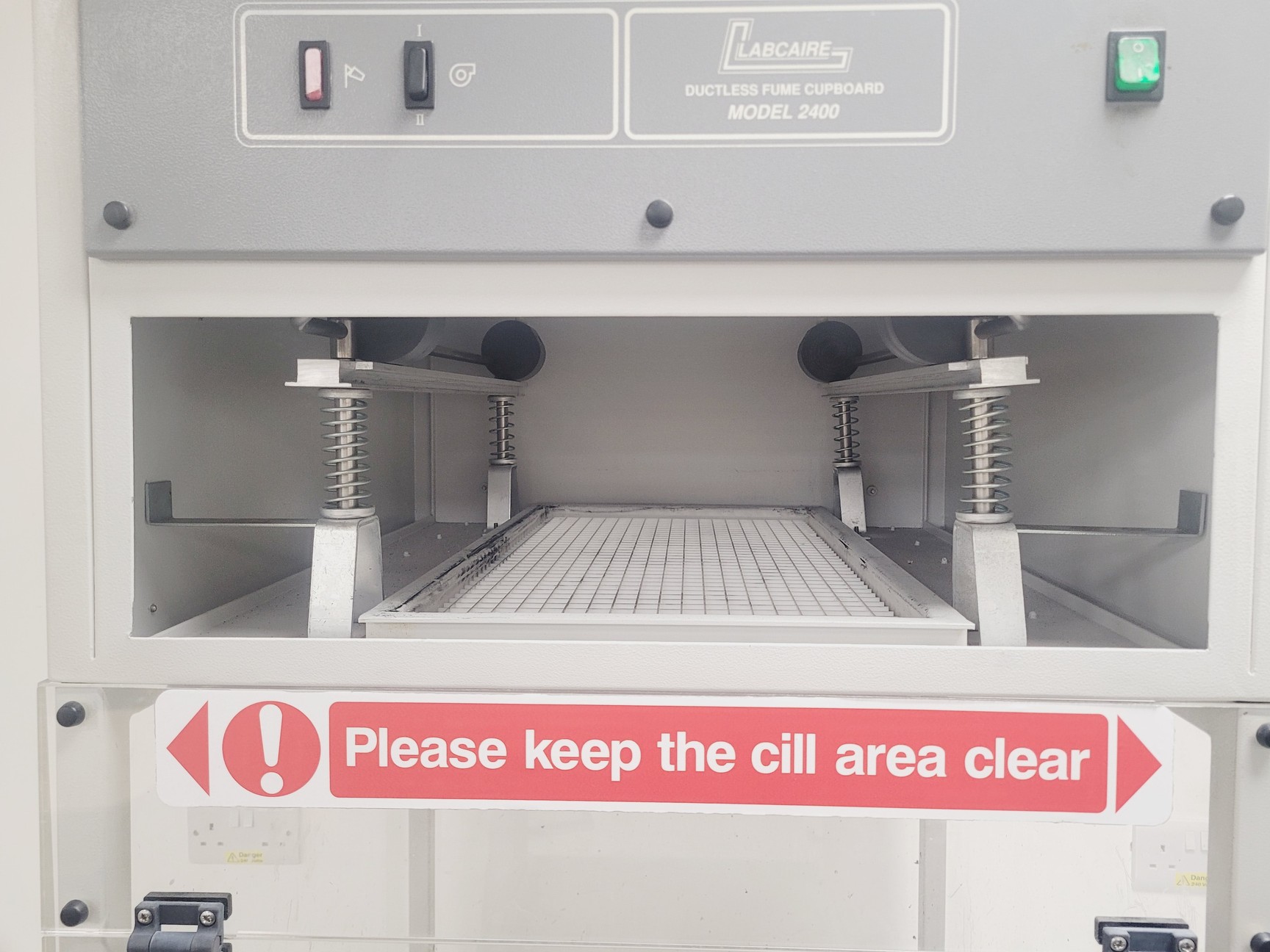Image of Labcaire FE 2400 Ductless Fume Cabinet Lab