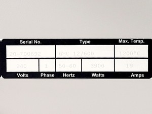Thumbnail image of Carbolite GHC 12/600 3-Zone Furnace