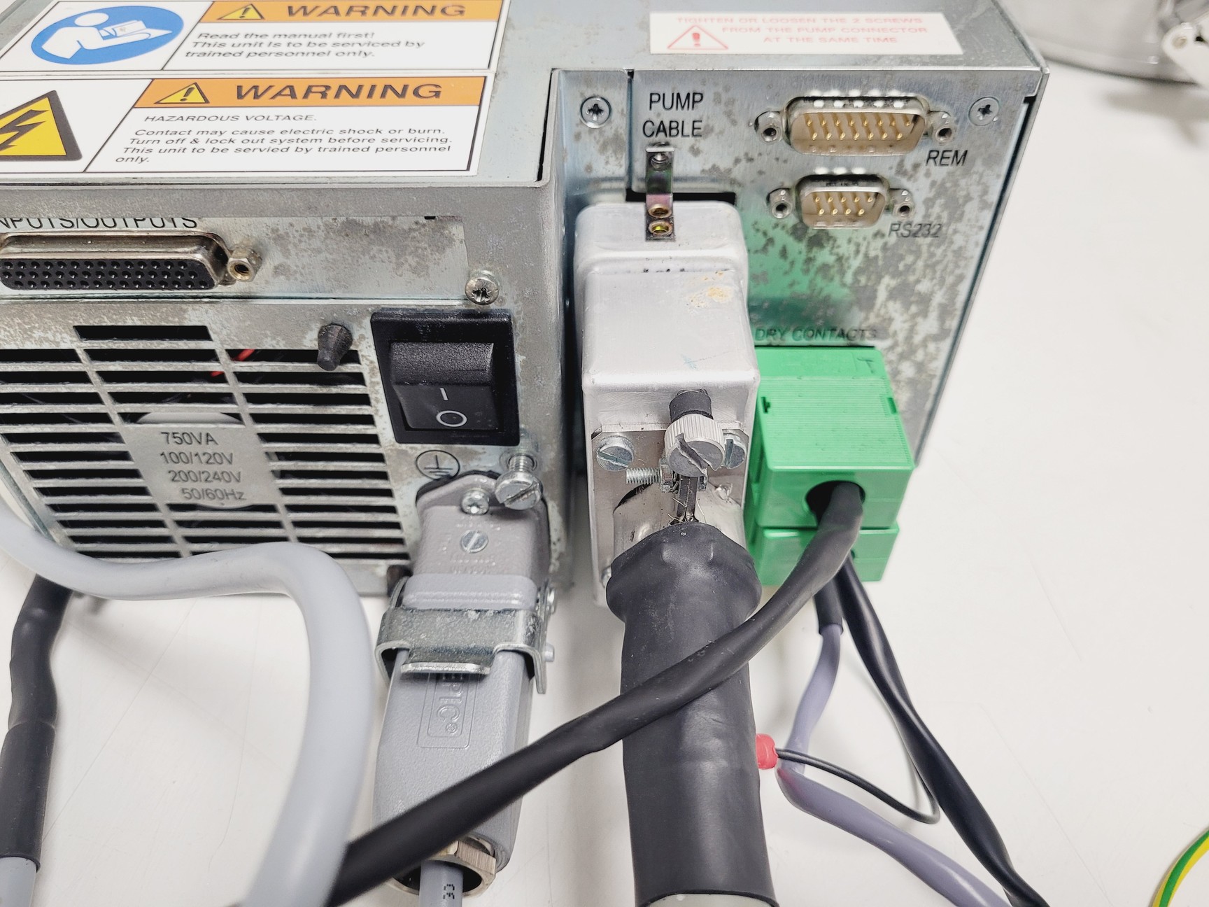 Image of Alcatel ATH 1300M Turbopump & Alcatel ACT 1300M Turbopump Controller