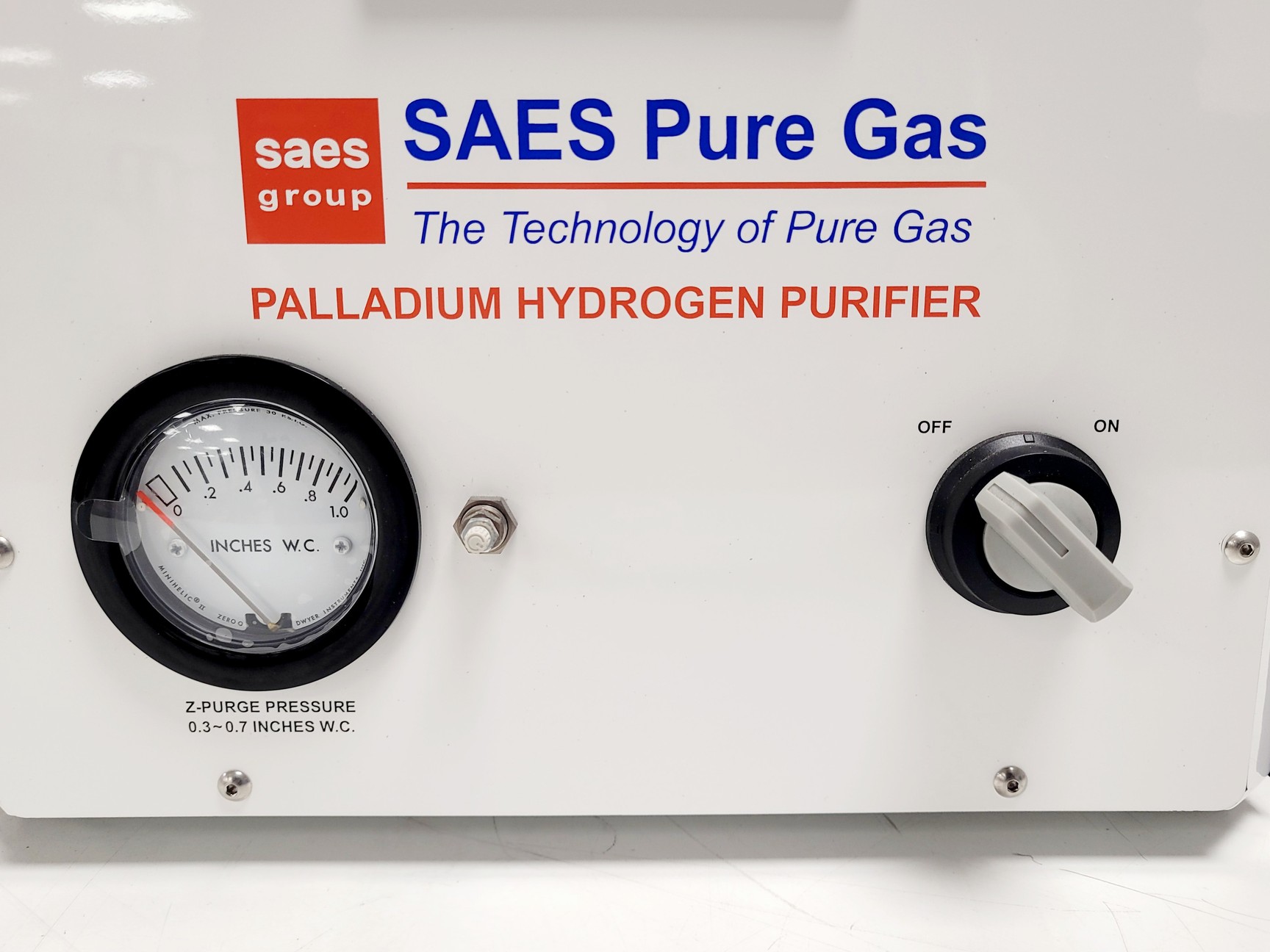 Image of SAES Pure Gas PS7-PD05-50-3 Palladium Hydrogen Purifier