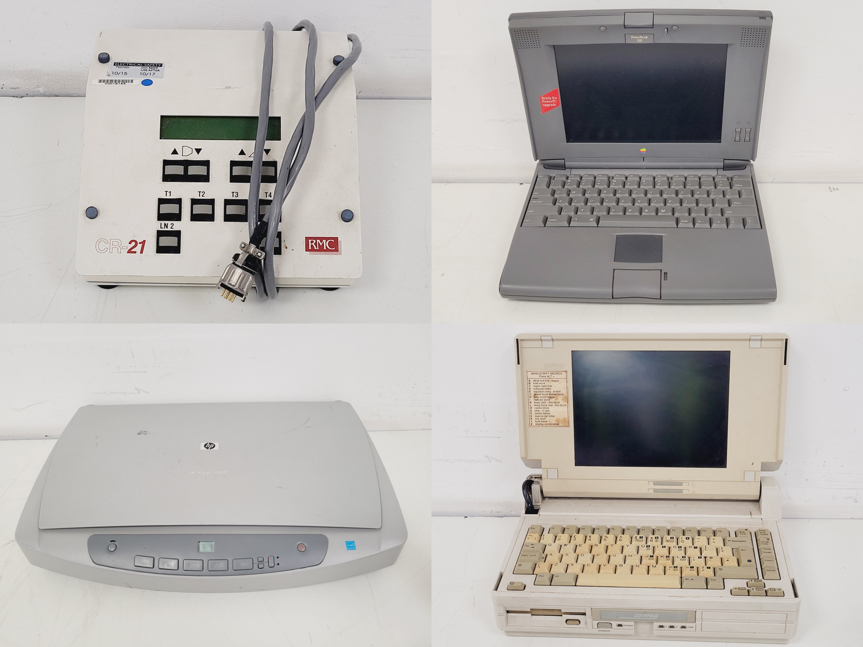 Image of Mixed Job Lot of Laboratory Equipment - Leica, HP, Apple, Statebourne 