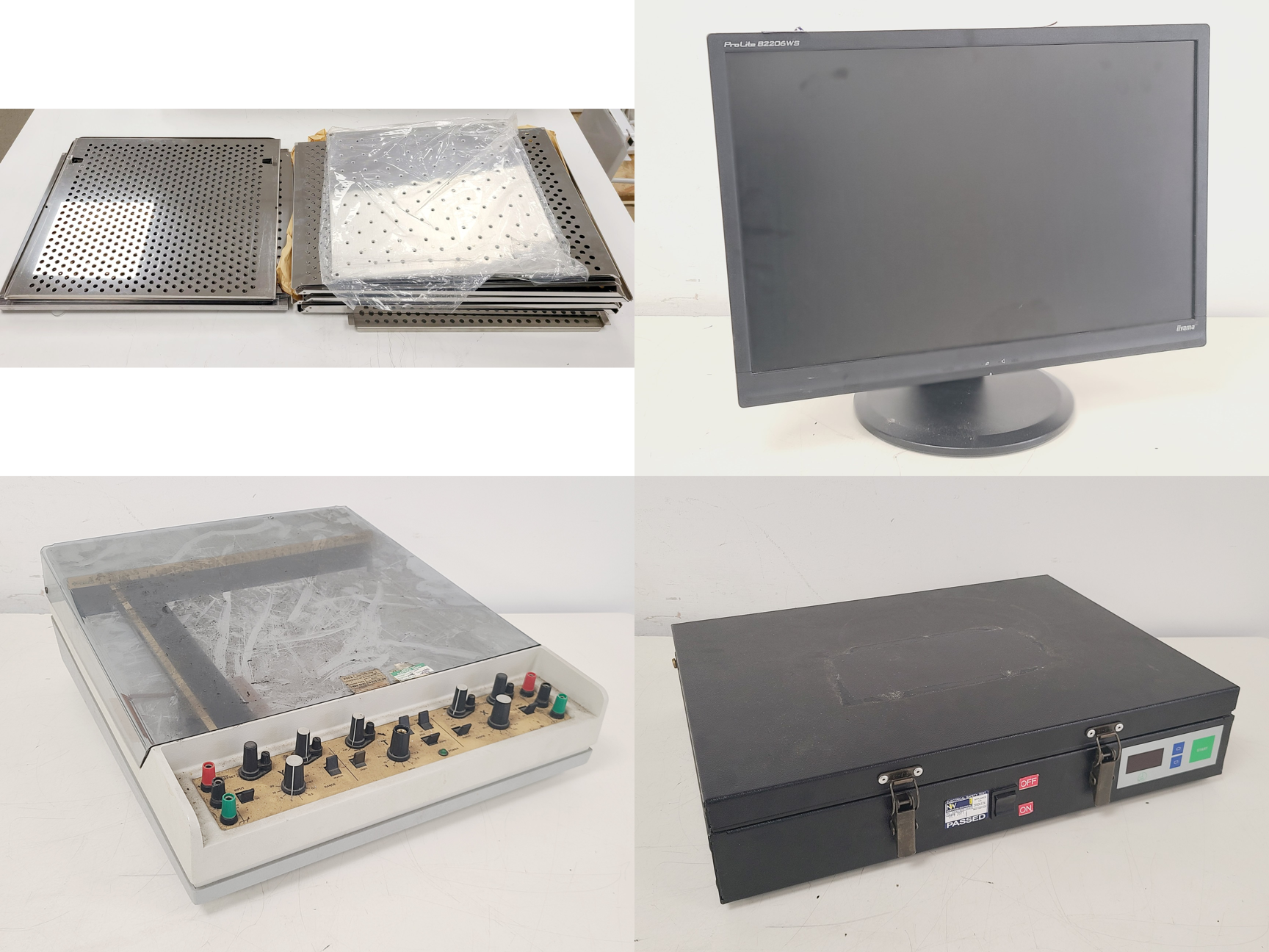 Image of Mixed Job Lot of Laboratory Equipment - Leica, HP, Apple, Statebourne 