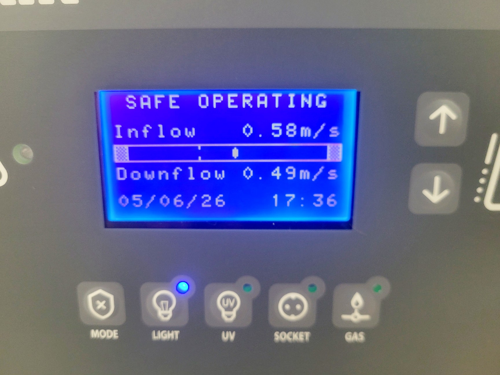 Image of BioAir Safemate ECO+ 1.5BS Class II Microbiological Safety Cabinet w/ Stand