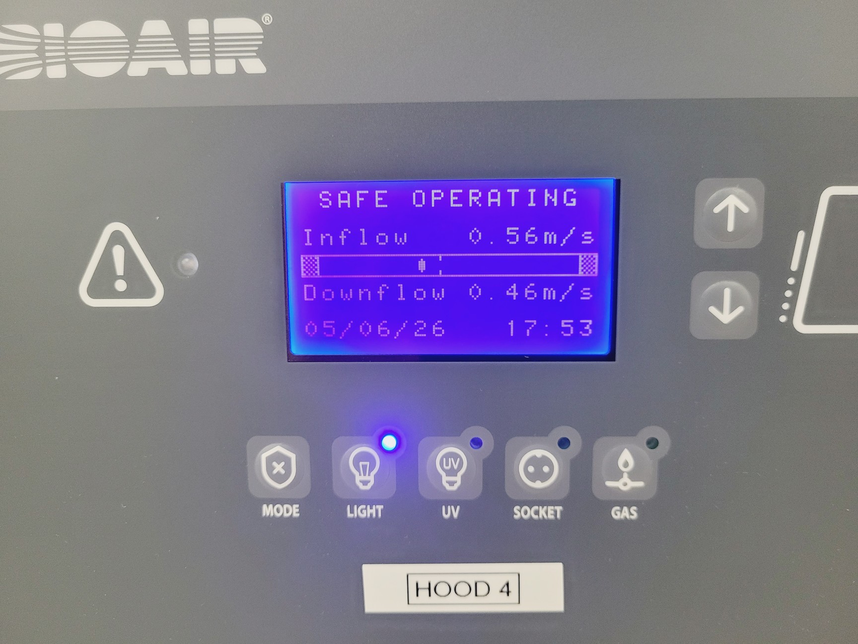Image of BioAir Safemate ECO+ 1.5BS Class II Microbiological Safety Cabinet w/ Stand