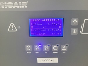 Thumbnail image of BioAir Safemate ECO+ 1.5BS Class II Microbiological Safety Cabinet w/ Stand