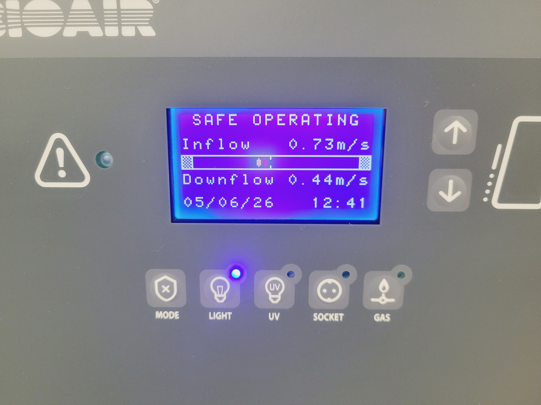 Image of BioAir Safemate ECO+ 1.2BS Class II Microbiological Safety Cabinet w/ Stand