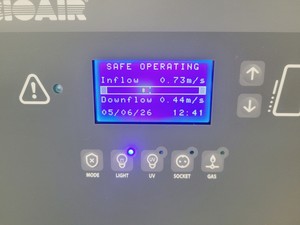 Thumbnail image of BioAir Safemate ECO+ 1.2BS Class II Microbiological Safety Cabinet w/ Stand