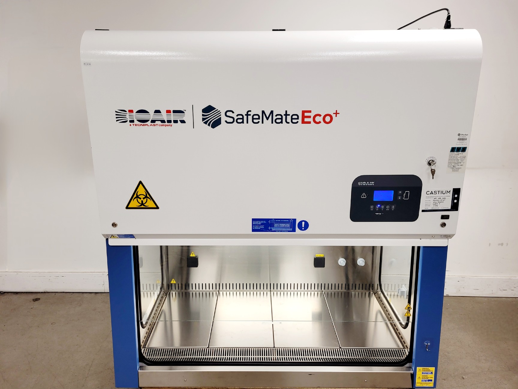 Image of BioAir Safemate ECO+ 1.2BS Class II Microbiological Safety Cabinet w/ Stand