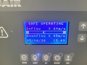 Thumbnail image of BioAir Safemate ECO+ 1.5BS Class II Microbiological Safety Cabinet w/ Stand