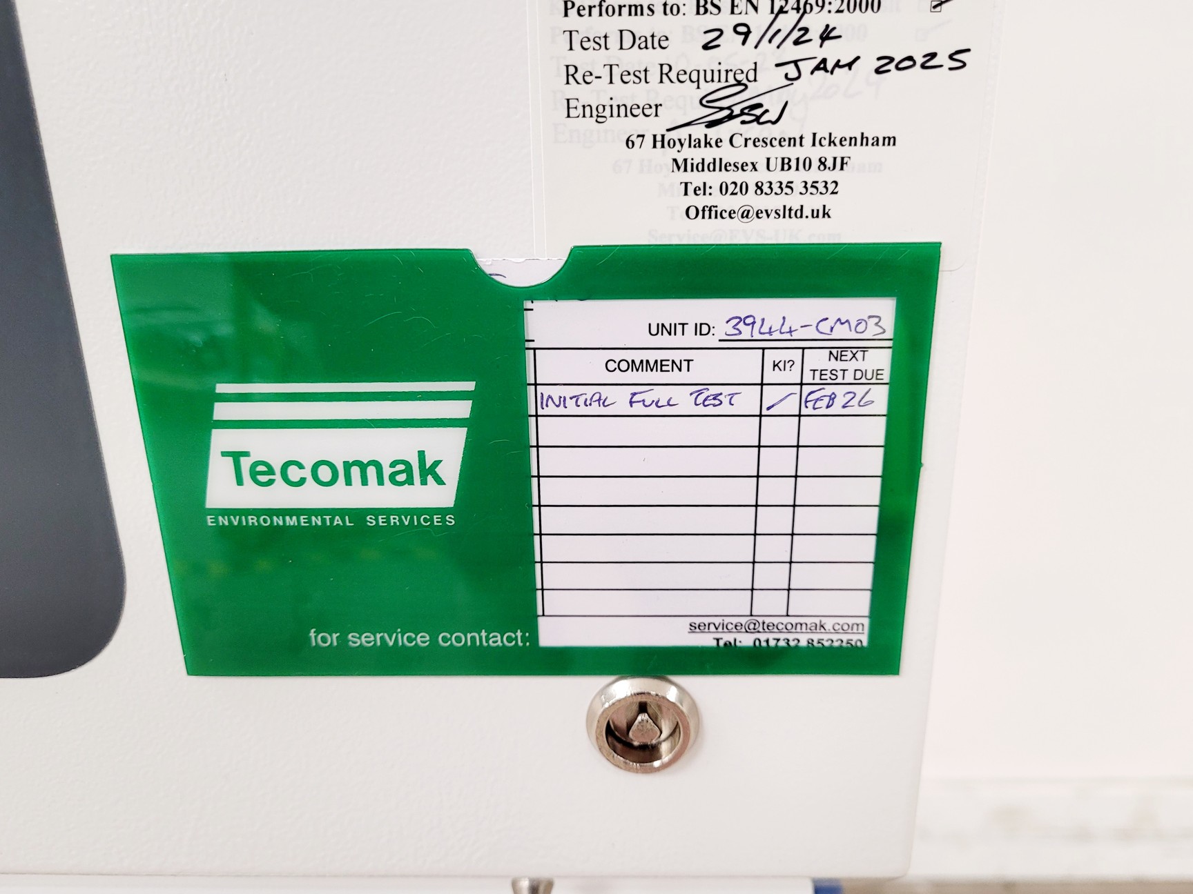 Image of BioAir Safemate ECO+ 1.5BS Class II Microbiological Safety Cabinet w/ Stand