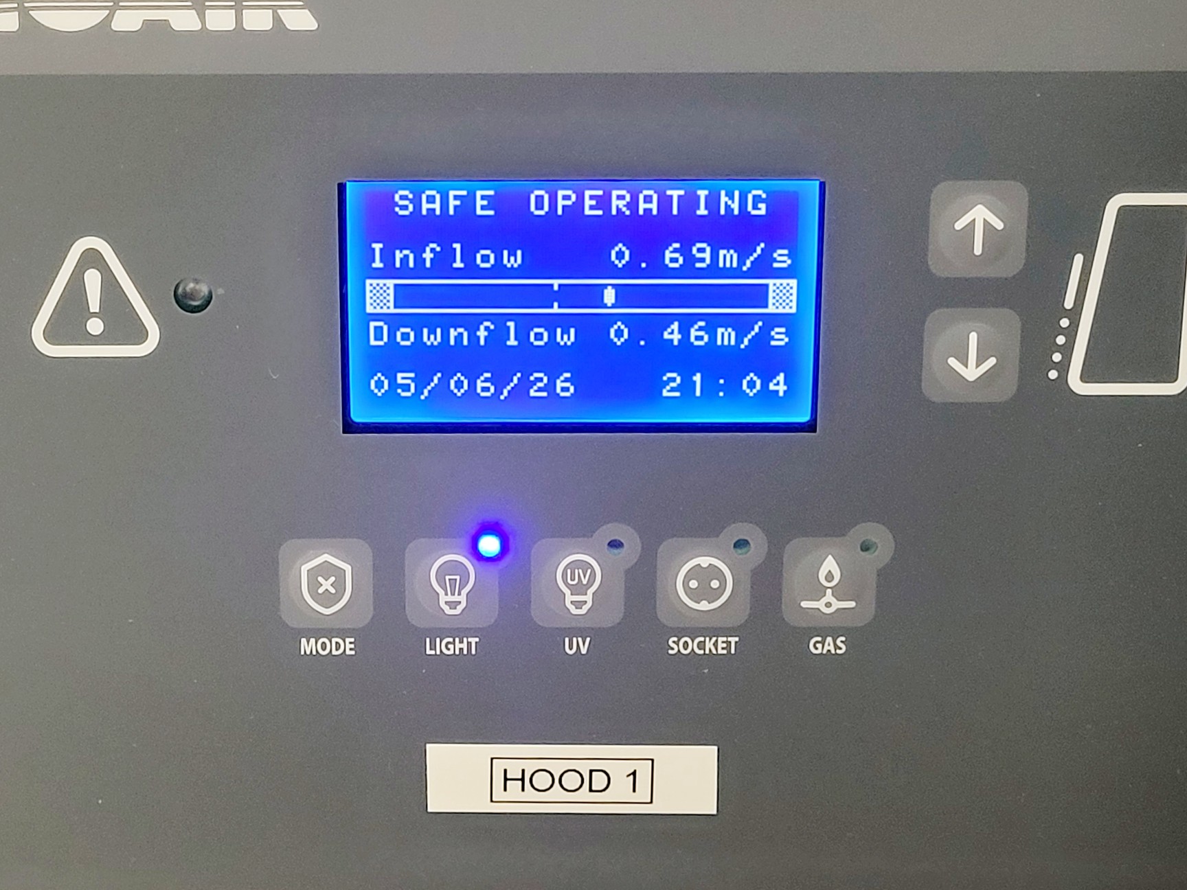 Image of BioAir Safemate ECO+ 1.2BS Class II Microbiological Safety Cabinet w/ Stand