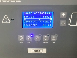 Thumbnail image of BioAir Safemate ECO+ 1.2BS Class II Microbiological Safety Cabinet w/ Stand
