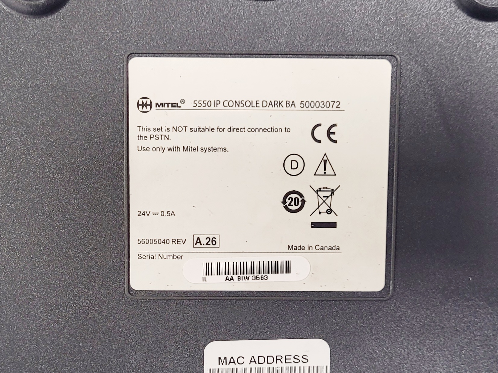 Image of Mitel Phone System with IP Handsets, Juniper Switches & Accessories