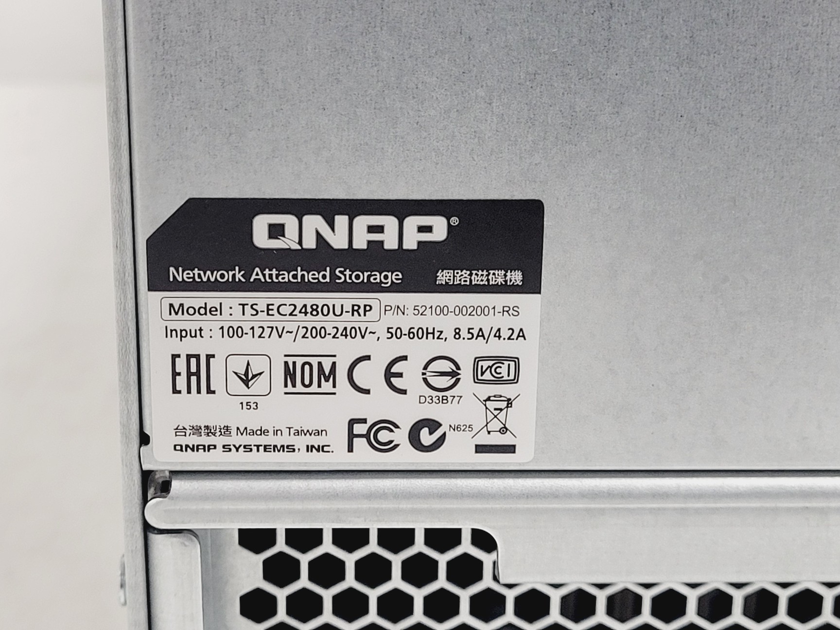 Image of QNAP TS-EC2480U-RP 24-Bay Network Attached Storage Device