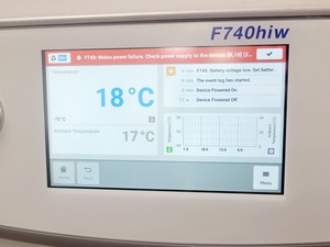 Thumbnail image of Eppendorf CyroCube F740hiw Ultra Low Temperature Freezer Lab
