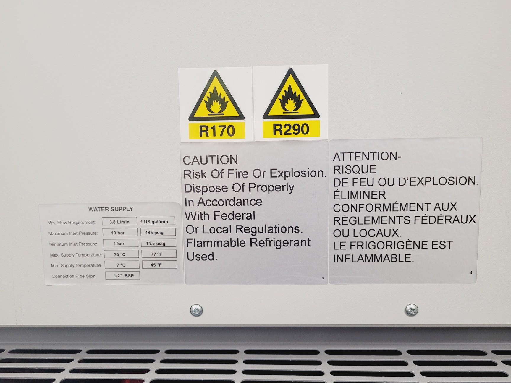 Image of Eppendorf CyroCube F740hiw Ultra Low Temperature Freezer Lab